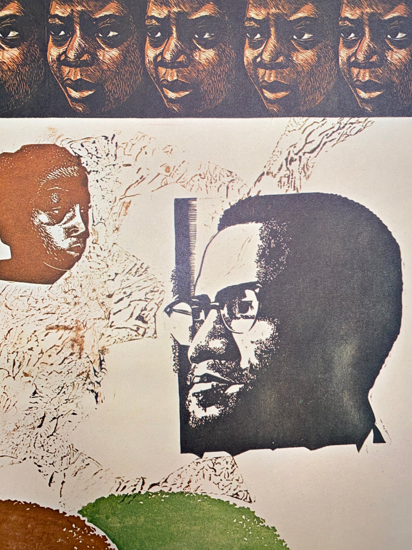 Elizabeth Catlett — Malcolm X Speaks for Us (1972)