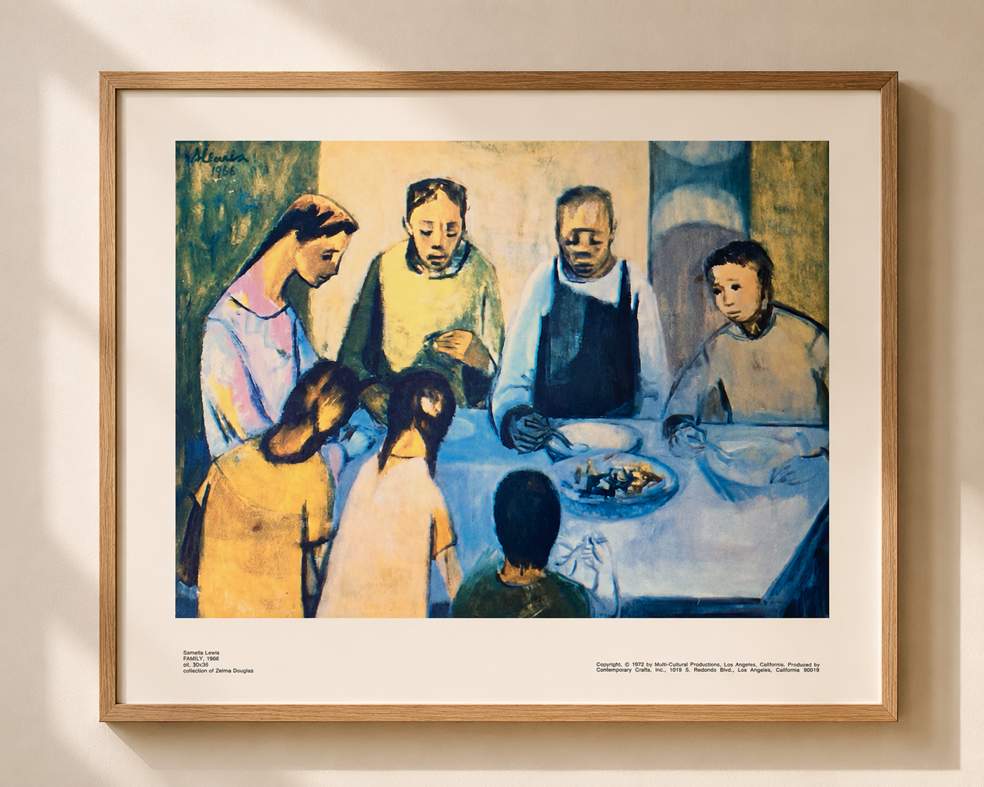 Samella Lewis — Family (1972)