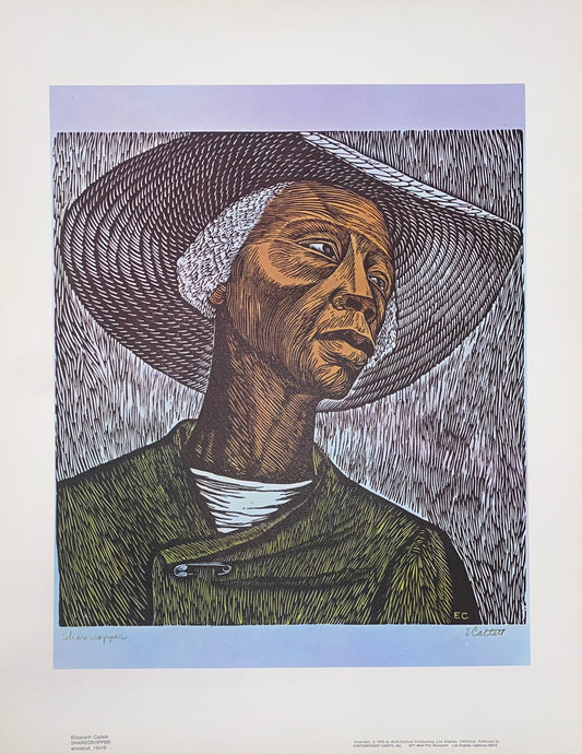 Elizabeth Catlett — Sharecropper (1972)