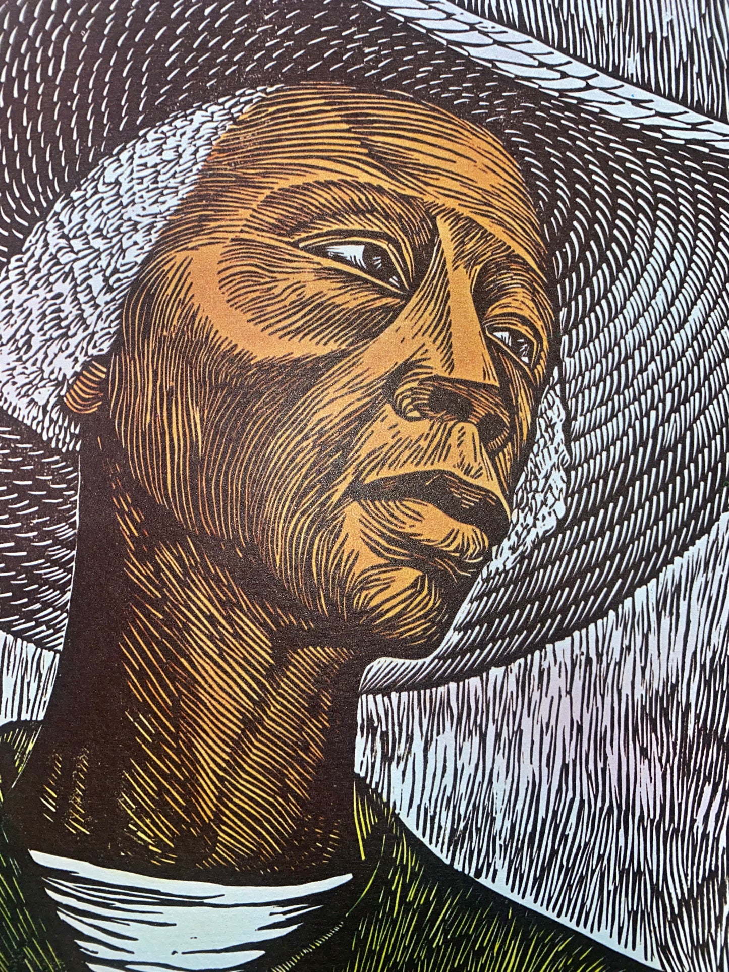 Elizabeth Catlett — Sharecropper (1972)