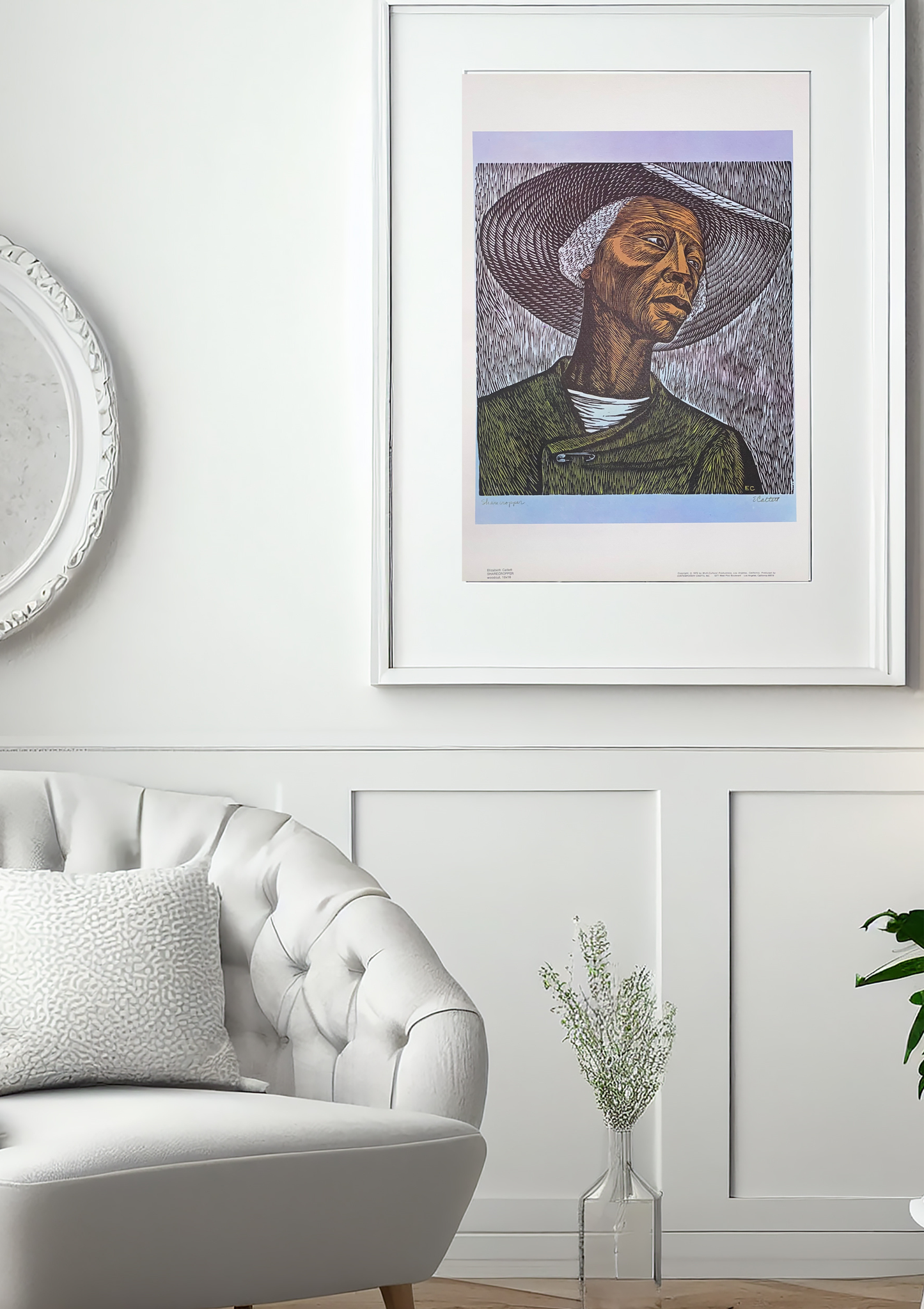 Elizabeth Catlett — Sharecropper (1972)