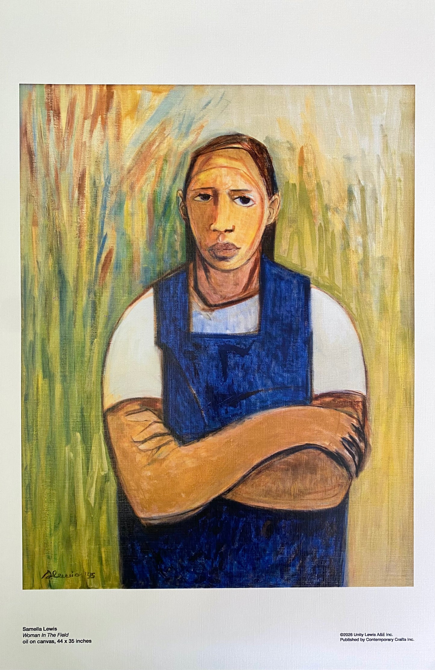 Samella Lewis — Woman in the Field