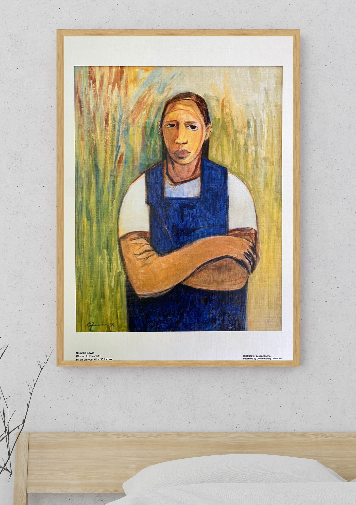 Samella Lewis — Woman in the Field